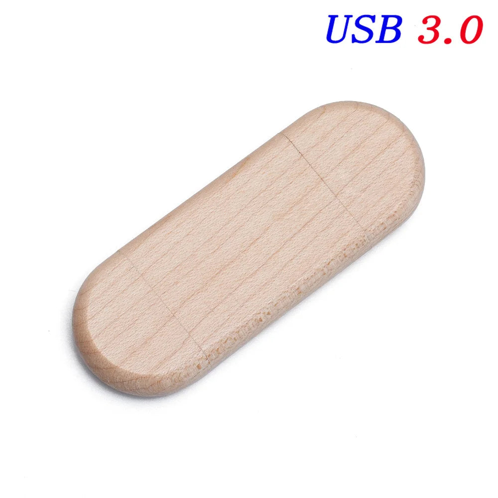 Wooden USB Flash Drive Type-C Custom Logo 16–128GB | JASTER USB Flash Drive PRIMED Maple wood No box 32 GB