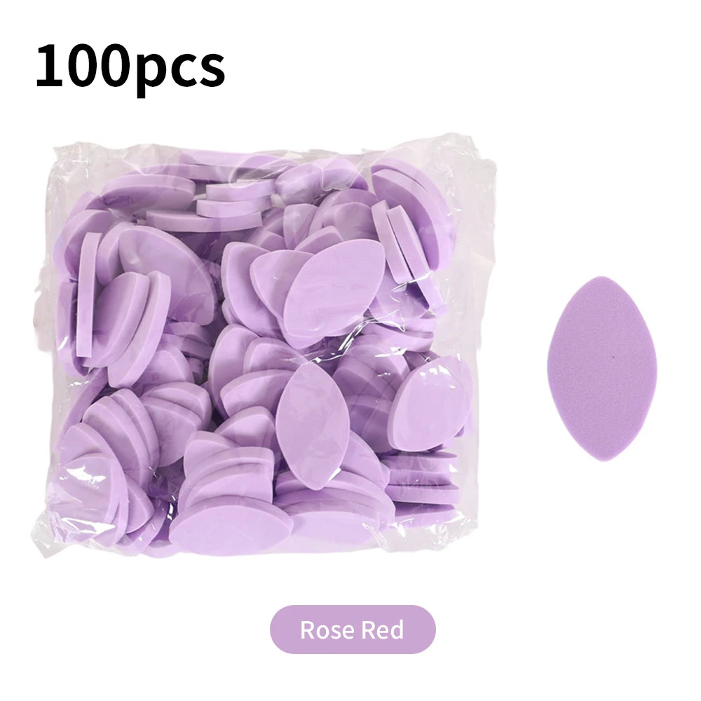 100Pcs Soft Sponge Lash Extension Pads – Reusable Practice Kit Eyelash Extension Pads PRIMED Purple