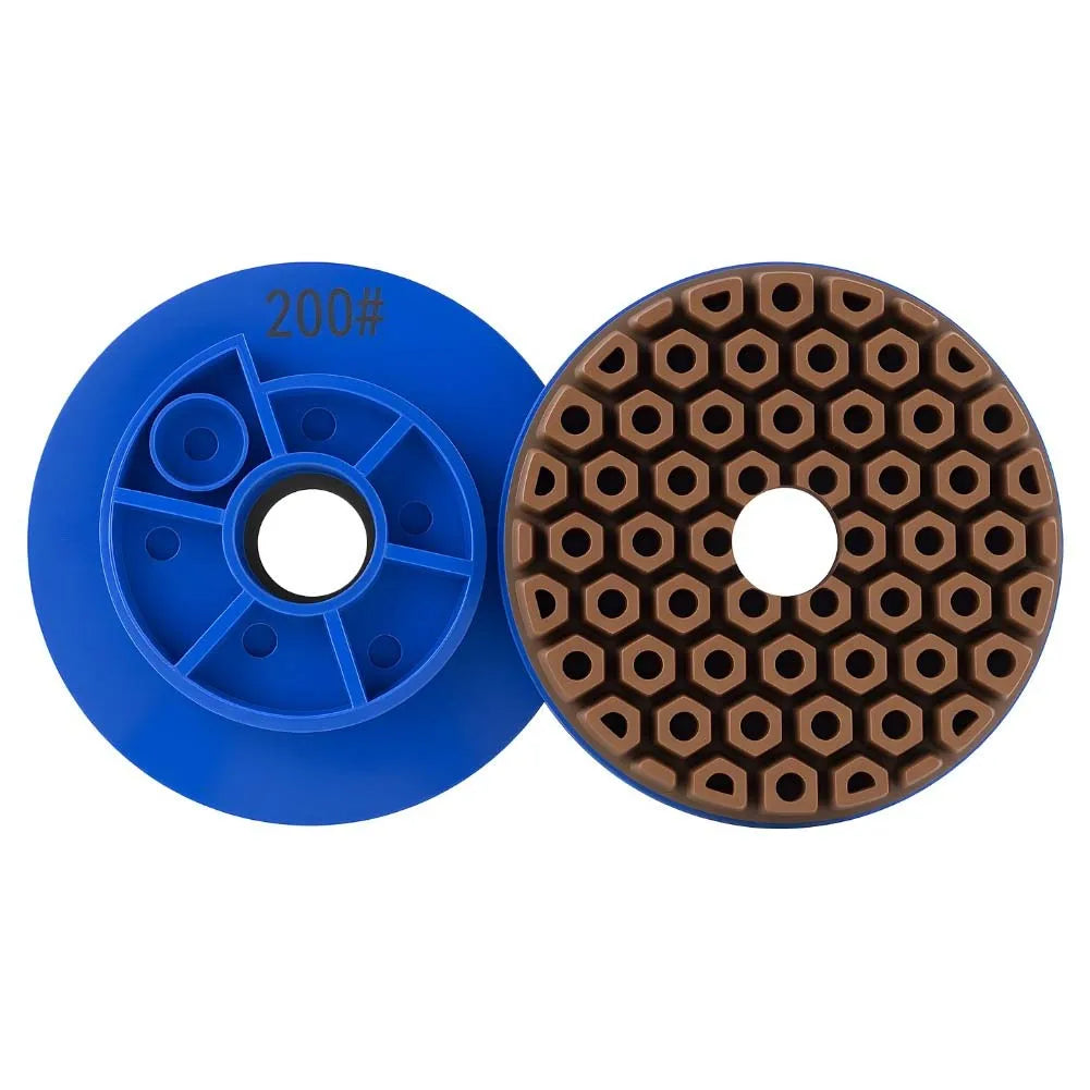 Snail Lock Wet Polishing Disc 10mm Segments – Marble & Granite