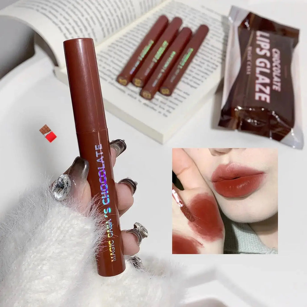 MAGIC CASA 5-Pc Waterproof Velvet Matte Liquid Lipstick Set Liquid Lipstick Set PRIMED