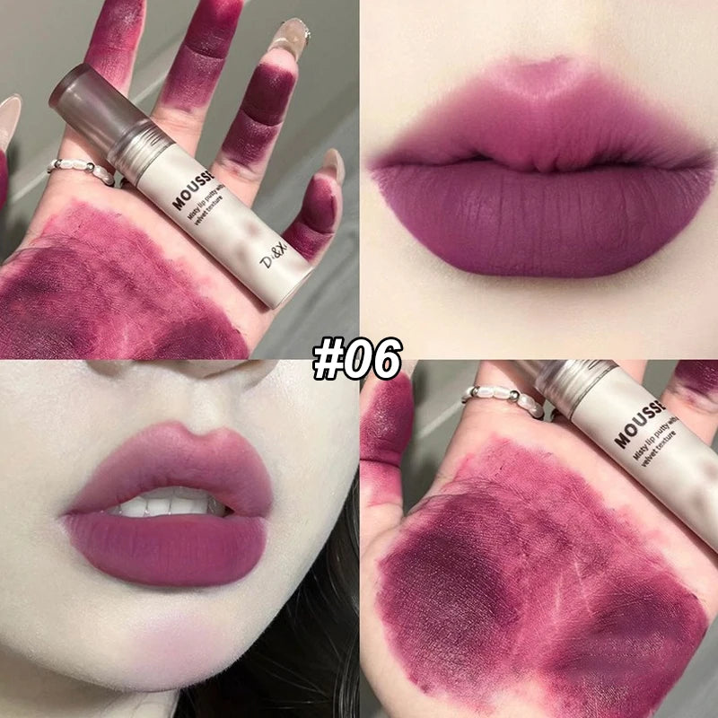 Velvet Matte Liquid Lipstick – Long-Lasting High-Pigment Lip Gloss