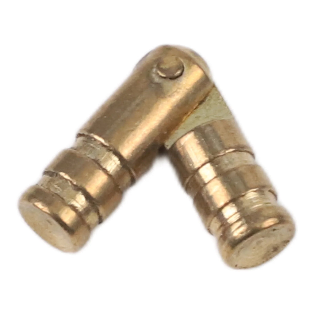 Brass Mini Hinges for Wooden Boxes & Antique Cases – 25 Pack Brass Mini Hinges PRIMED