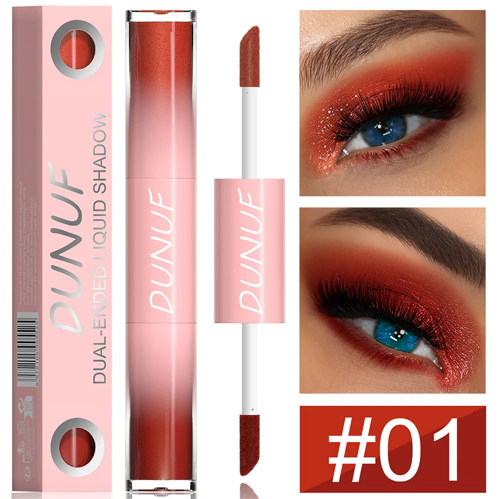 2-in-1 Glitter & Matte Liquid Eyeshadow Pen | Waterproof 24H Liquid Eyeshadow Pen PRIMED DU12SSTSYY-01