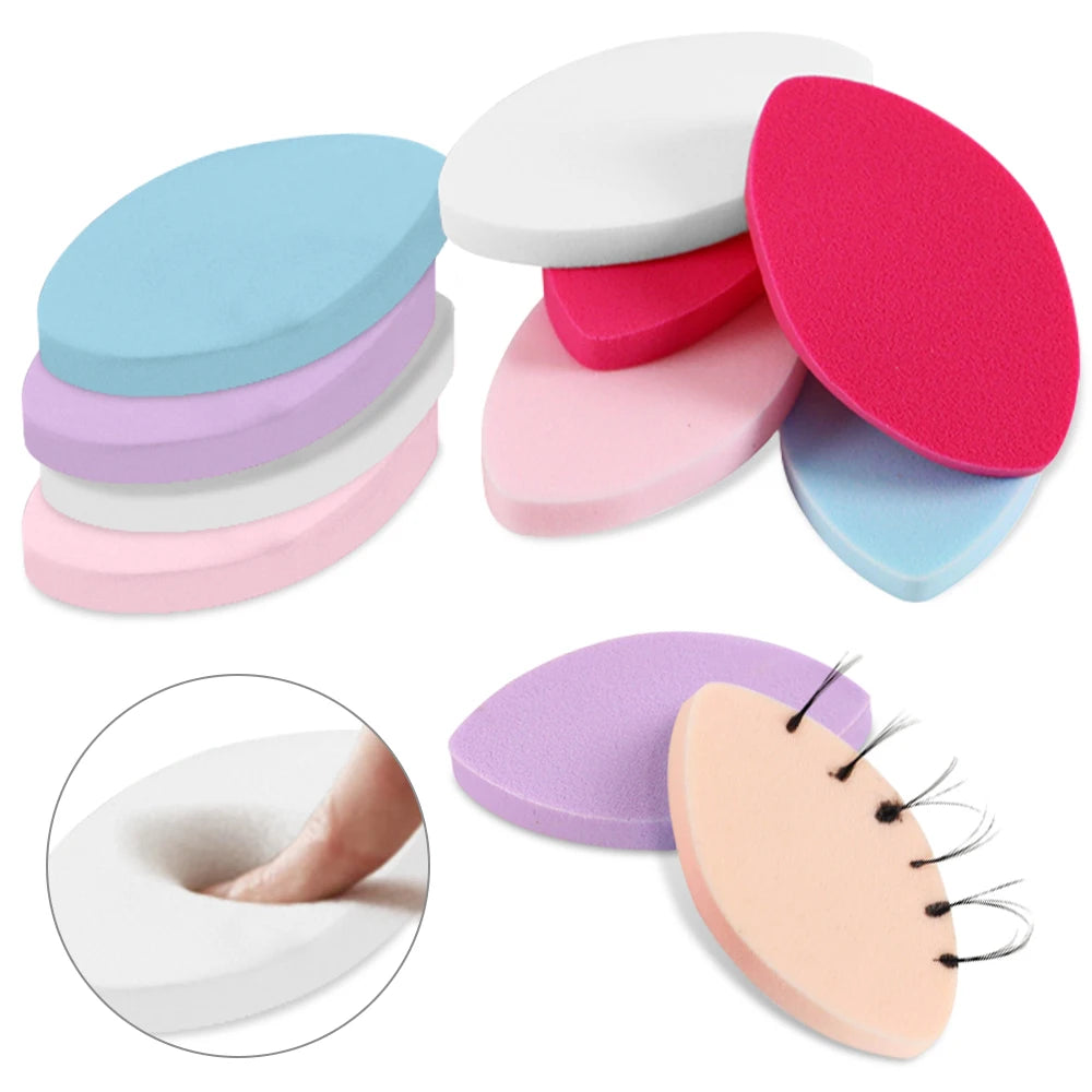 100Pcs Soft Sponge Lash Extension Pads – Reusable Practice Kit Eyelash Extension Pads PRIMED