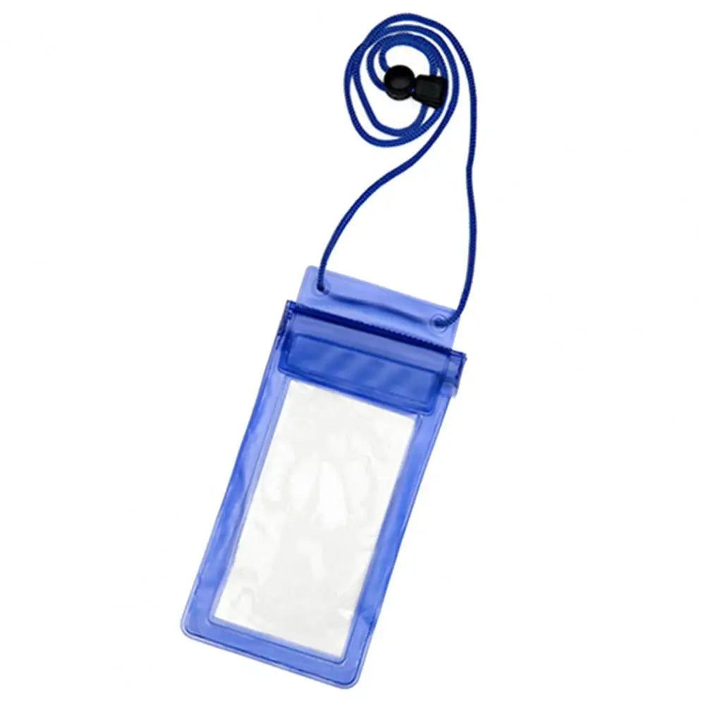 Waterproof Phone Pouch Dry Bag – Beach, Swim & Camping Waterproof Phone Pouch PRIMED Blue