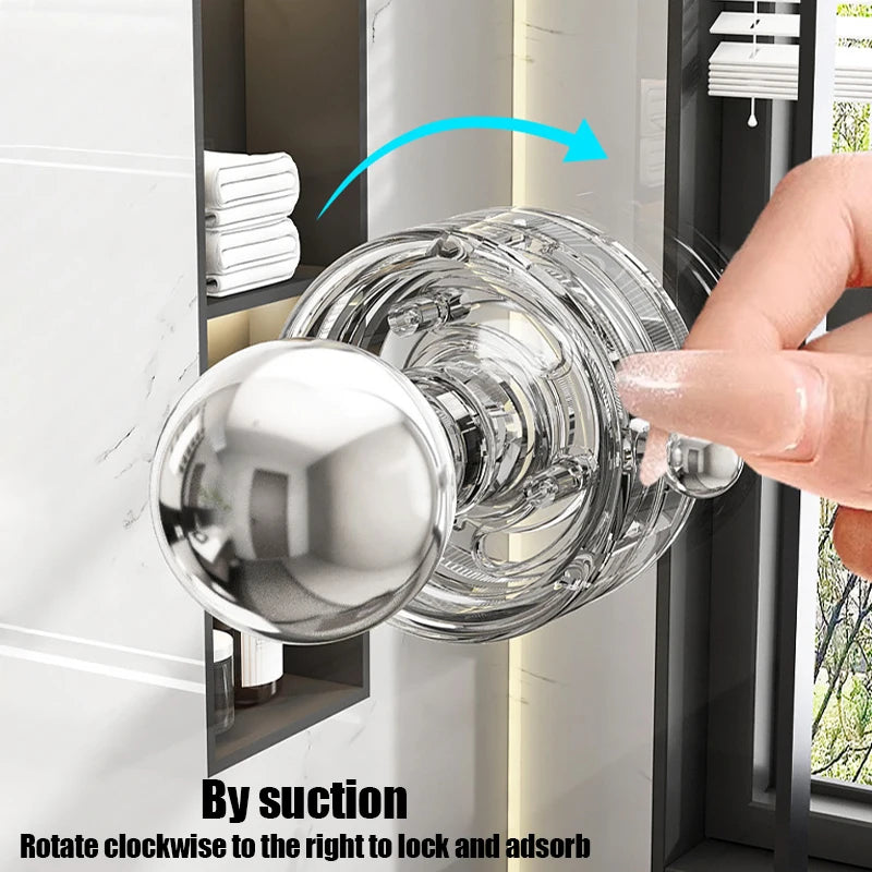 Suction Cup Door Handle – Glass, Sliding & Cabinet Doors