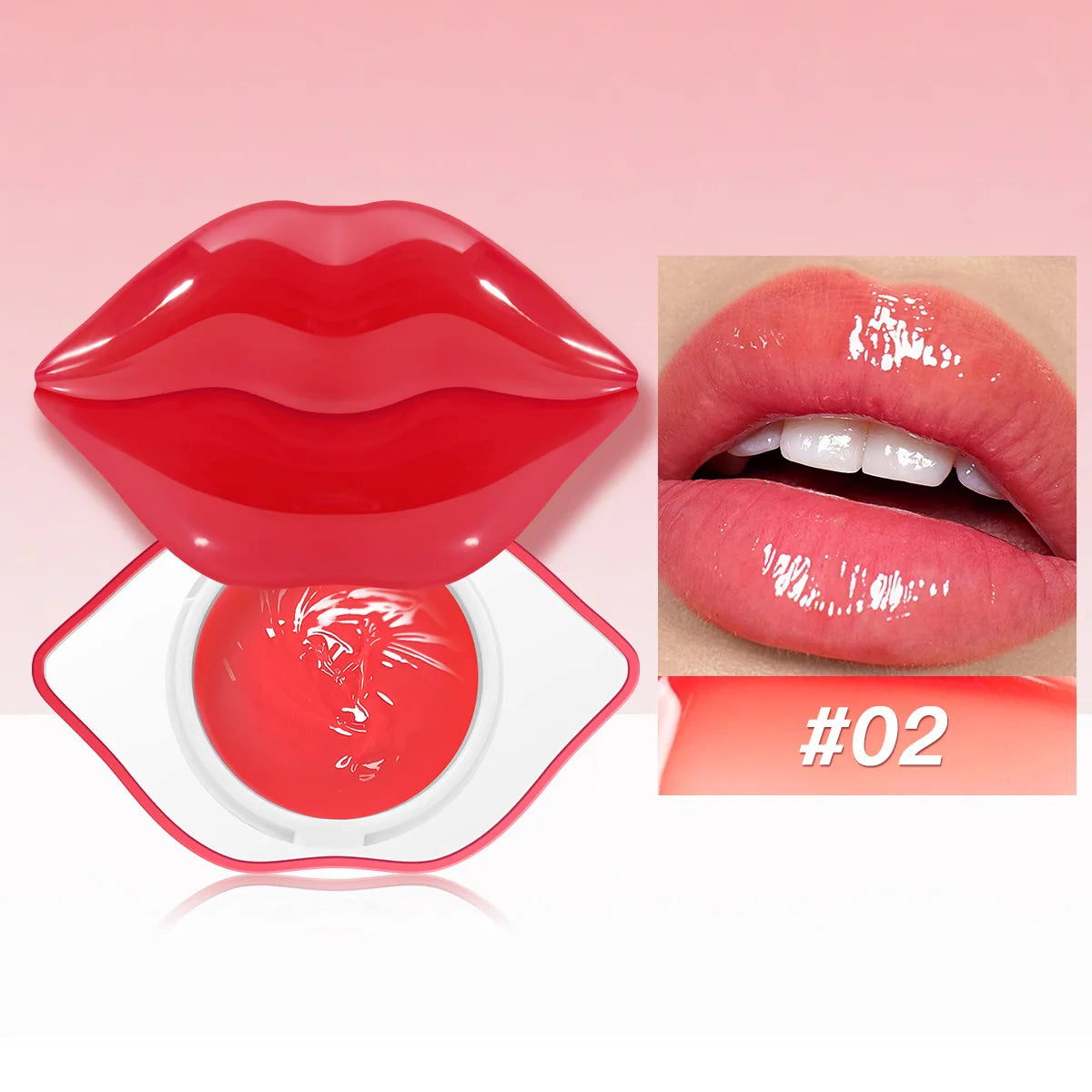 USHAS Lip Sleeping Mask – Overnight Hydration Gel Balm