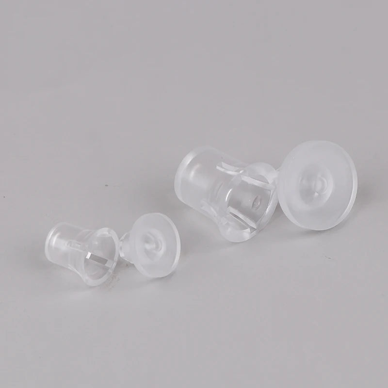 10 PCS Transparent Advertising Nail Brackets – Invisible PC Screws