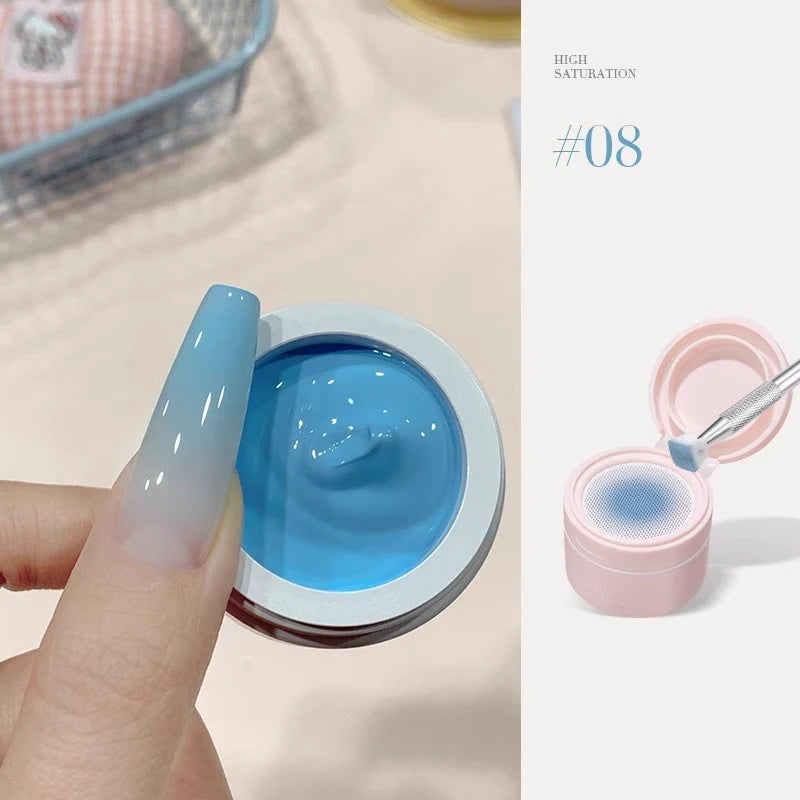12-Color Air Cushion Patting Gel | Gradient UV Nail Art Gel Nail Art Gel PRIMED 08