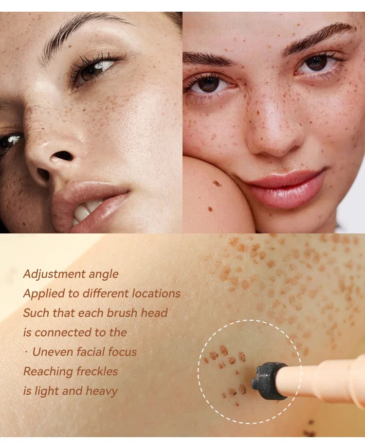 MLSMILE Waterproof Freckle Stamp Pen – Natural Fake Freckles