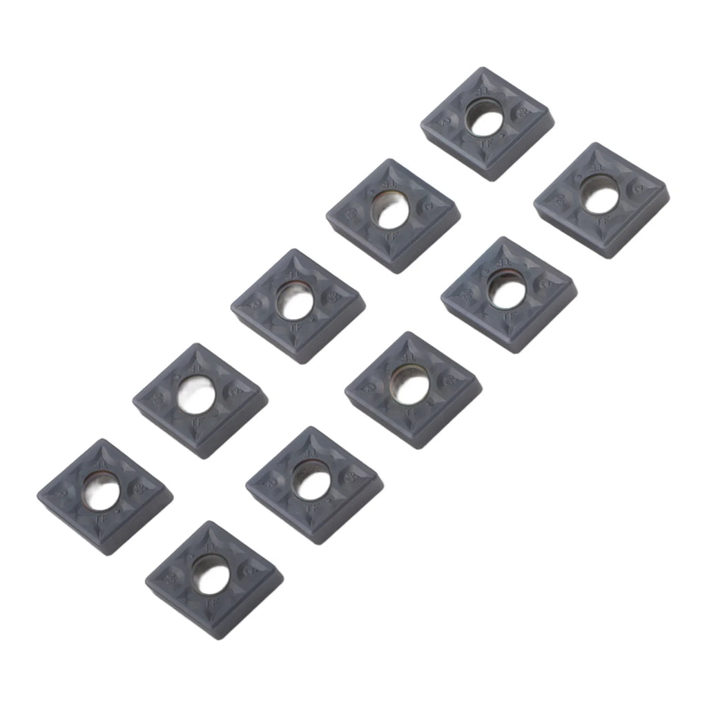 10-Pack CNMG120408-TF Carbide CNC Turning Inserts CNC Turning Inserts PRIMED