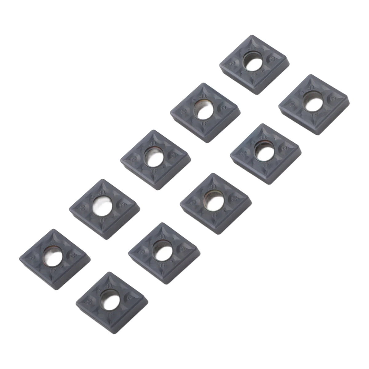 10-Pack CNMG120408-TF Carbide CNC Turning Inserts CNC Turning Inserts PRIMED