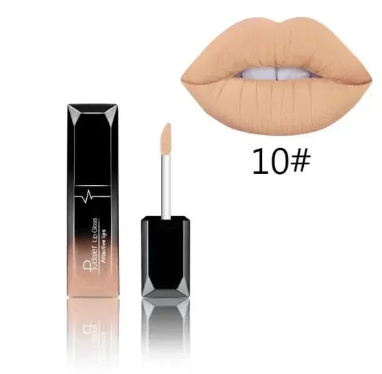 Pudaier 21-Color Matte Liquid Lipstick & Lip Gloss Set