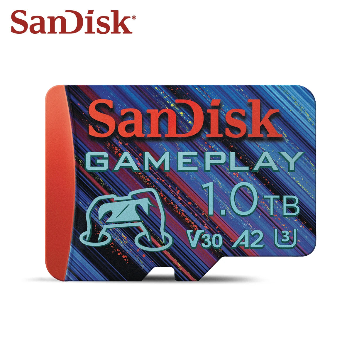 SanDisk Gameplay microSD Card 128GB–512GB | U3 V30 A2 Gaming Gaming Memory Card PRIMED 1TB