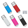 50-Pack Custom Logo Metal USB 2.0 Flash Drives 4GB–64GB USB Flash Drives PRIMED 128 GB Mix color China Mainland