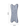 X-Type Microfiber Flat Mop Head Replacement – Dry & Wet Use