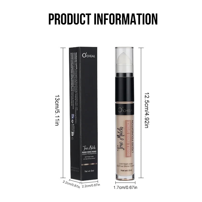 OCHEAL Waterproof Concealer Pen | Liquid Foundation Coverage Concealer Pen PRIMED
