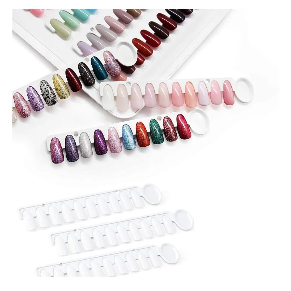 Nail Gel Polish Display Book – 120-Slot Swatch Organizer
