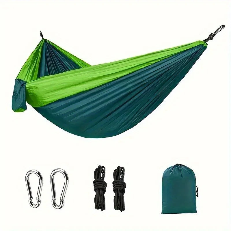 Ultra-Light Camping Hammock – Breathable Quick-Dry Nylon Camping Hammock PRIMED green