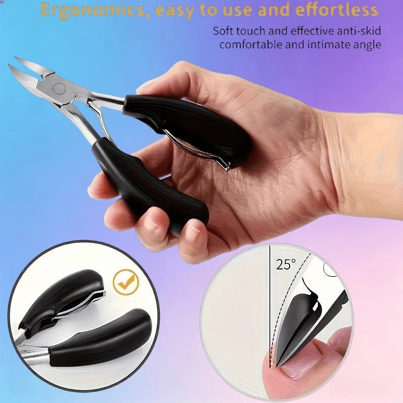 Stainless Steel Nail Care Kit – Clippers, Nipper & File Set Nail Care Kit PRIMED