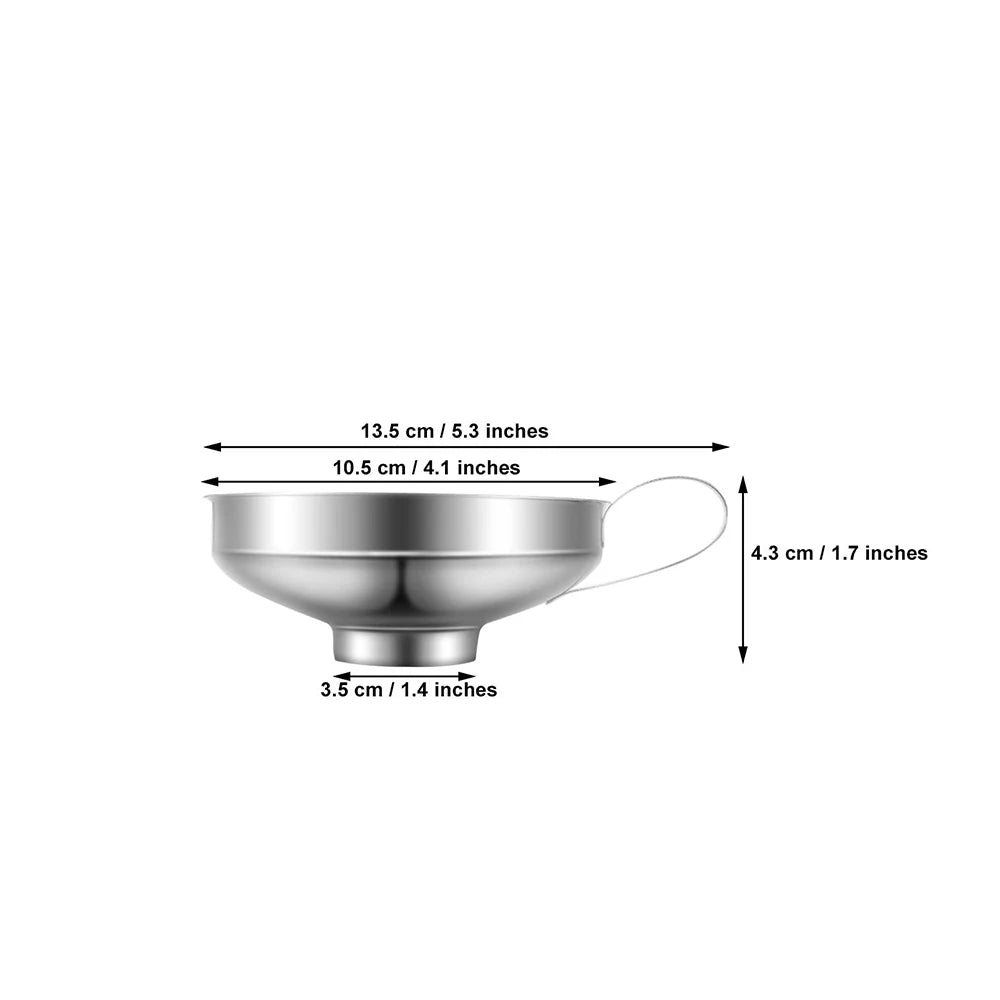 Stainless Steel Wide Mouth Canning Funnel for Mason Jars