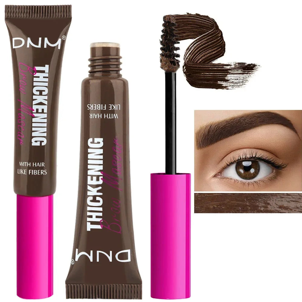 DNM 9 Colors Tinted Eyebrow Gel Cream – Waterproof 24H Hold Eyebrow Gel Cream PRIMED 07 Espresso