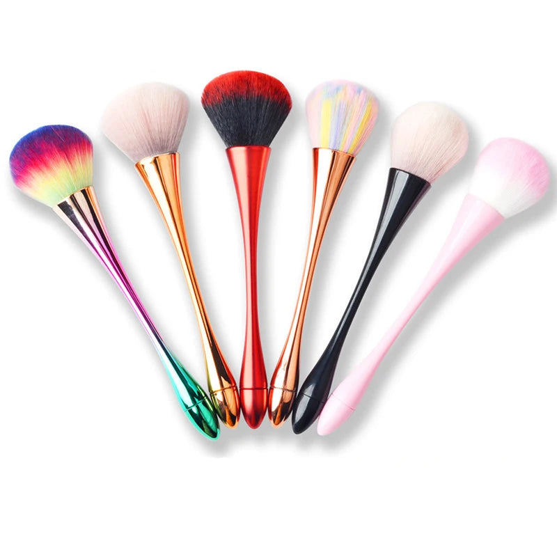 JEARLYU Nail Dust Brush – Soft Bristles & Ergonomic Handle