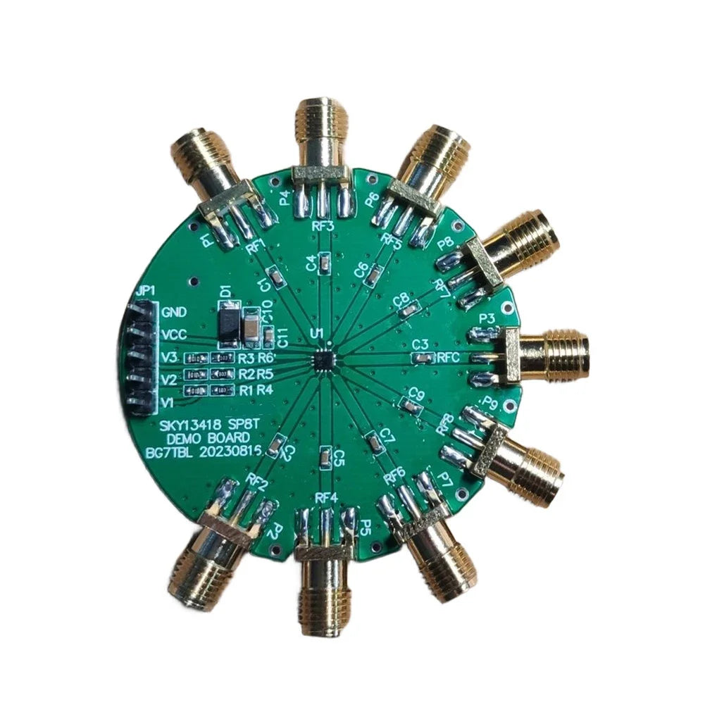 SKY13418 SP8T RF Switch Module 10KHz–6GHz 8-Port Antenna