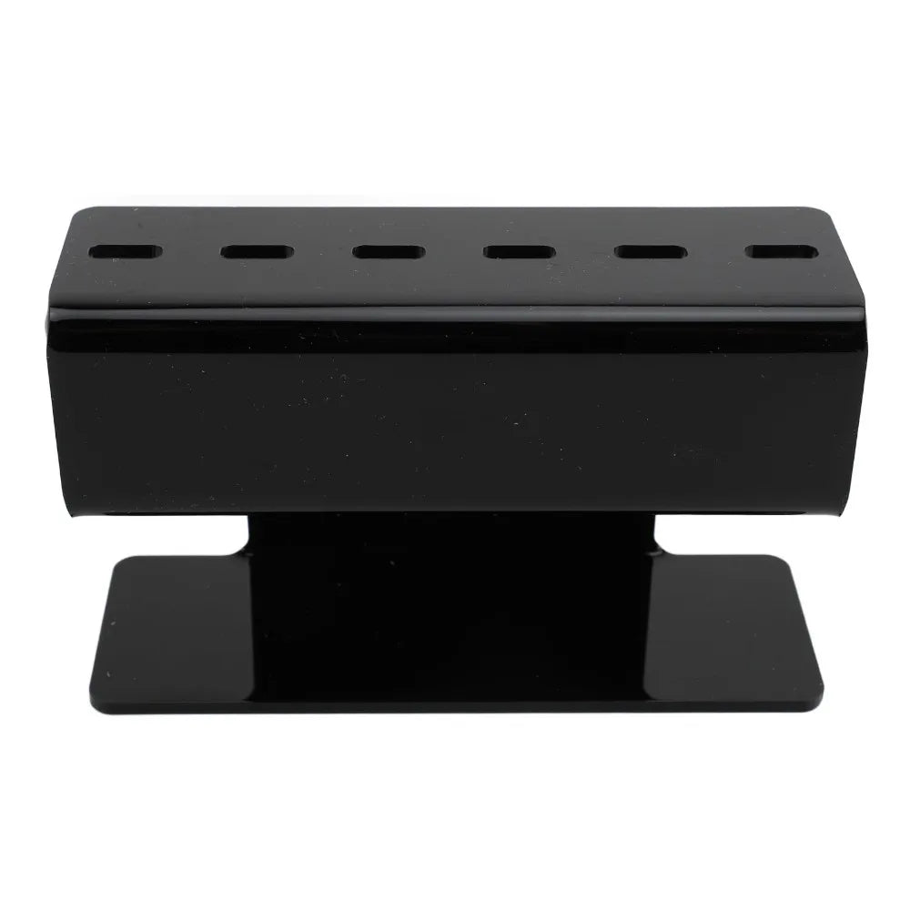 Acrylic Tweezer Holder Stand for Eyelash Extension Salon Tweezer Organizer Stand PRIMED Black