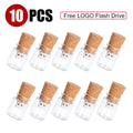 10-Pack Wooden USB 2.0 Flash Drives 8GB–128GB Gift Box USB Flash Drive PRIMED 64 GB USB