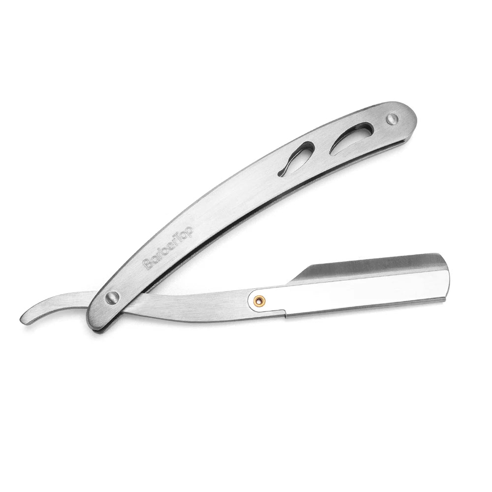 Men's Folding Shavette Razor – Replaceable Blades, 5 Colors