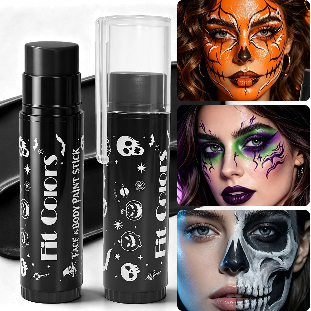 Halloween Face & Body Paint Stick – Cosplay & Stage Makeup Face & Body Paint PRIMED