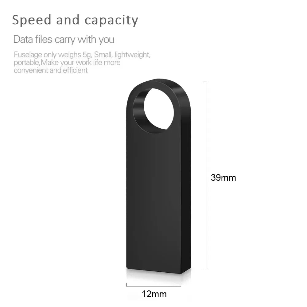 Metal USB 2.0 Flash Drives 1GB–64GB | Bulk Custom Logo USB Flash Drive PRIMED