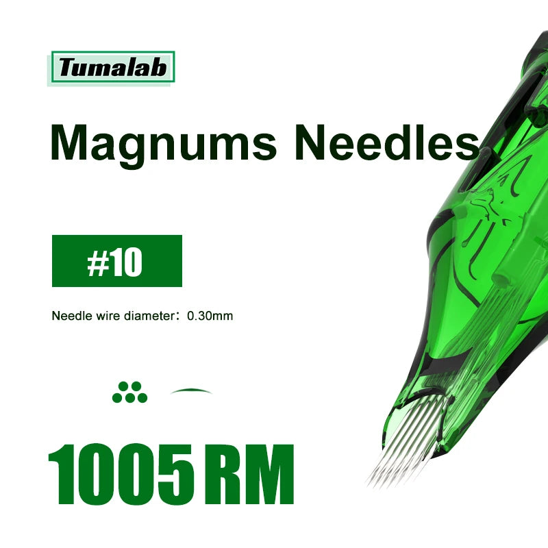 TUMAlab Tattoo Cartridge Needles – Sterilized 50+ Configs
