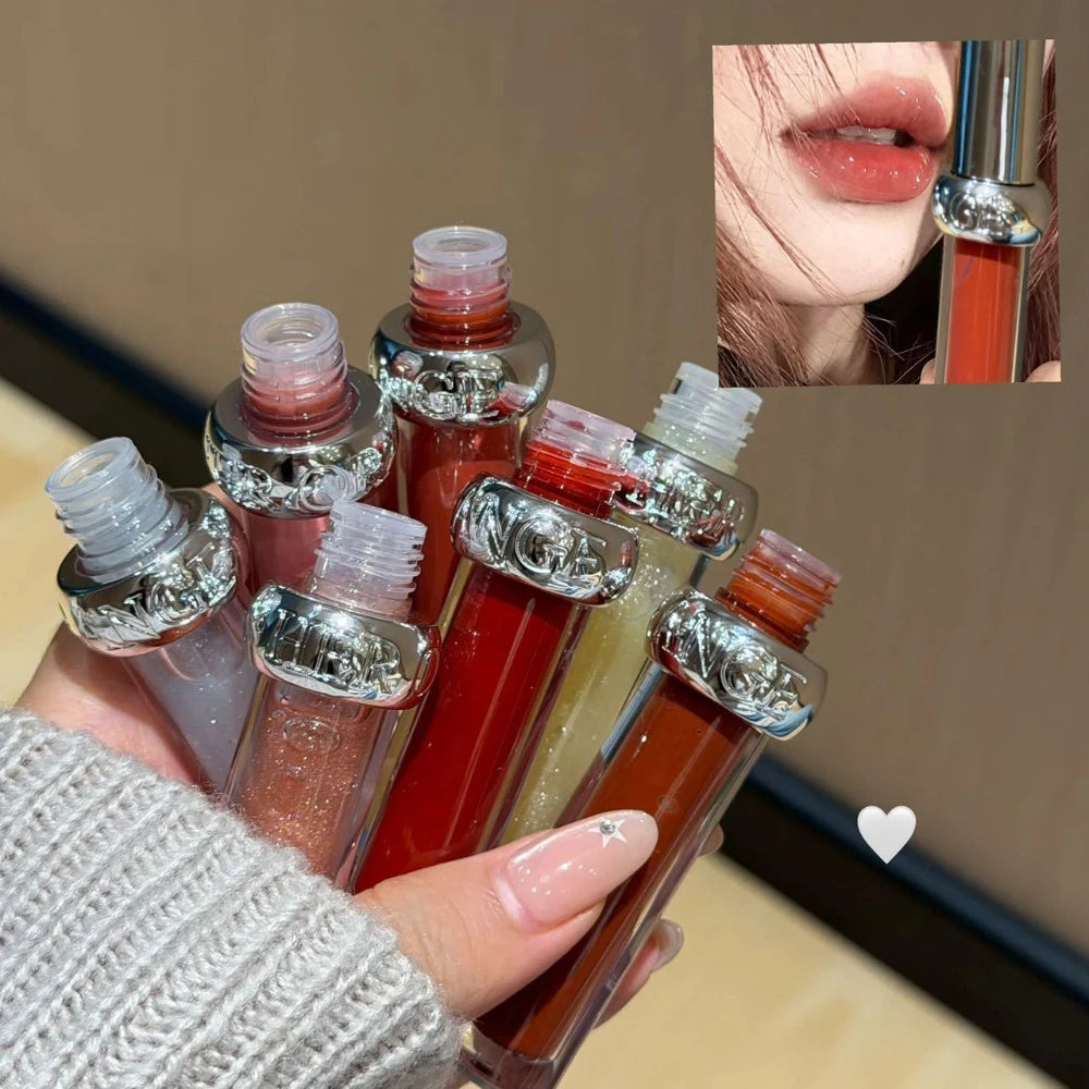 Hydrating Lip Gloss Tint – Mirror Shine Long-Lasting Liquid Lipstick Liquid Lip Gloss PRIMED