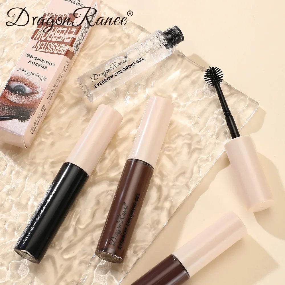 Dragon Ranee Waterproof Eyebrow Gel – Long-Lasting Tinted Brows Eyebrow Styling Gel PRIMED