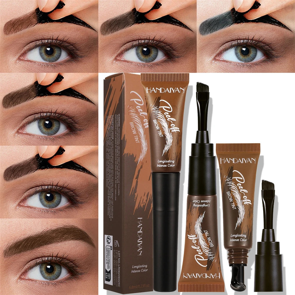 Semi-Permanent Peel-Off Eyebrow Tint | Waterproof Brow Tint Eyebrow Tint PRIMED