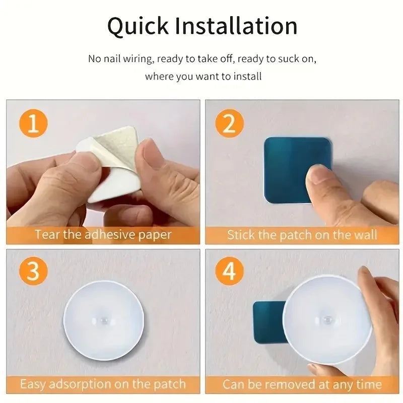 Wireless Motion Sensor LED Night Light – USB Rechargeable Motion Sensor Night Light PRIMED