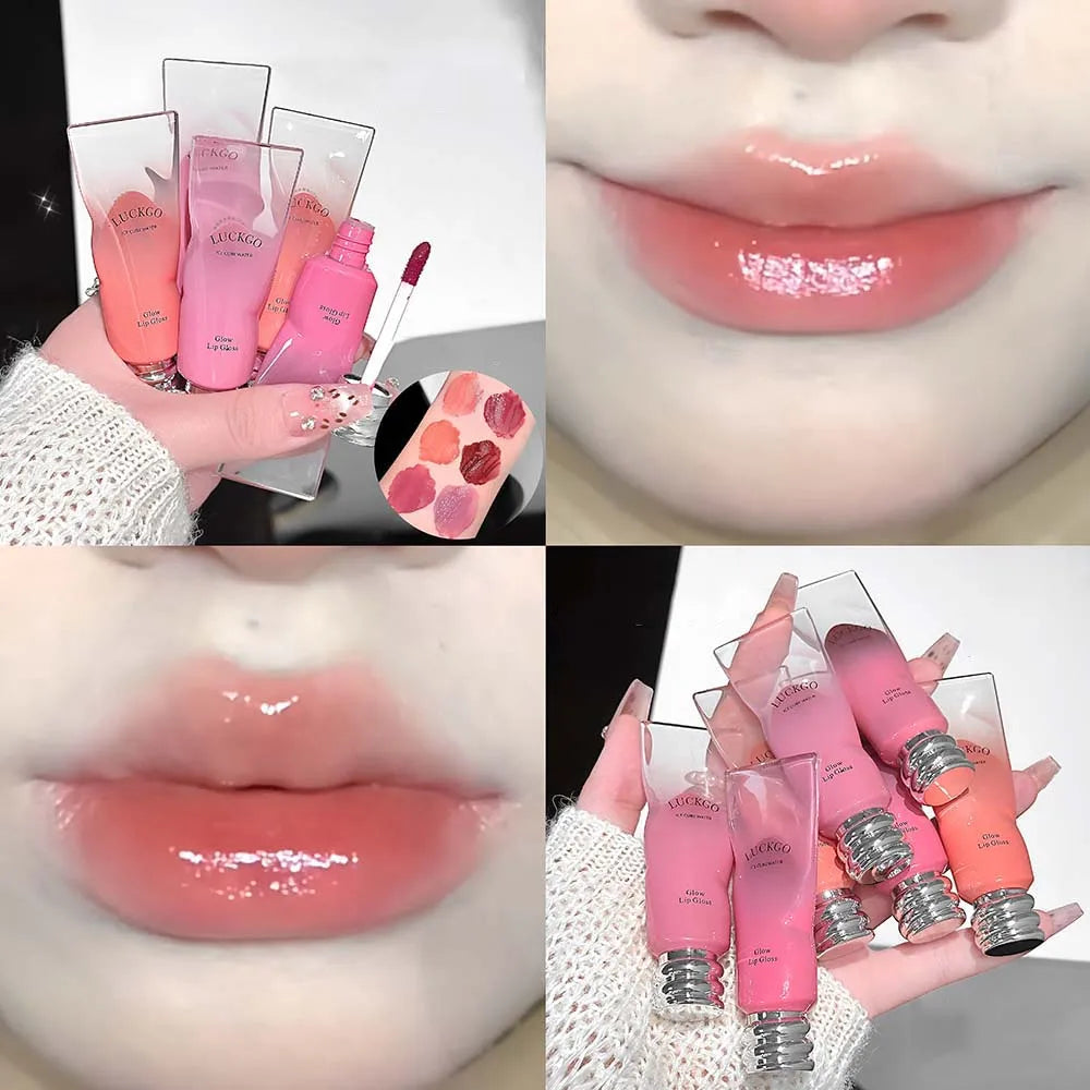 ZYXUAQIR Water Plump Lip Gloss – Mirror Shine, Long-Lasting