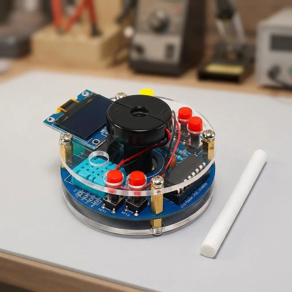 USB Humidifier DIY Kit with OLED Display | Soldering Project DIY Electronics Kit PRIMED