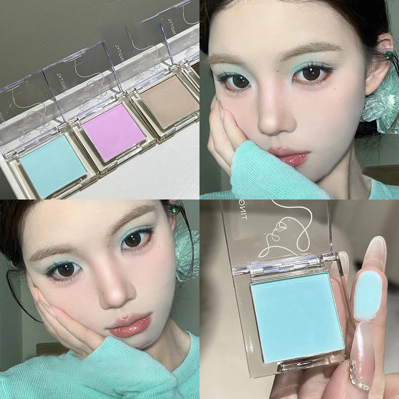 Monochrome Glitter Eyeshadow – Matte Shimmer Waterproof Eyeshadow PRIMED