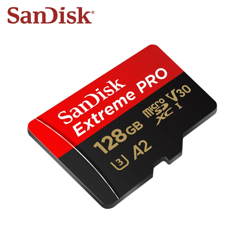 SanDisk Extreme Pro Micro SD Card 256GB 128GB 64GB 32GB A2 V30