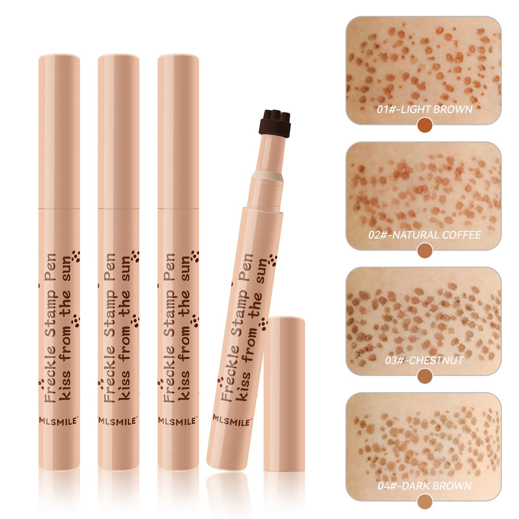 Waterproof Freckle Stamp Pen – Natural Faux Freckles Makeup