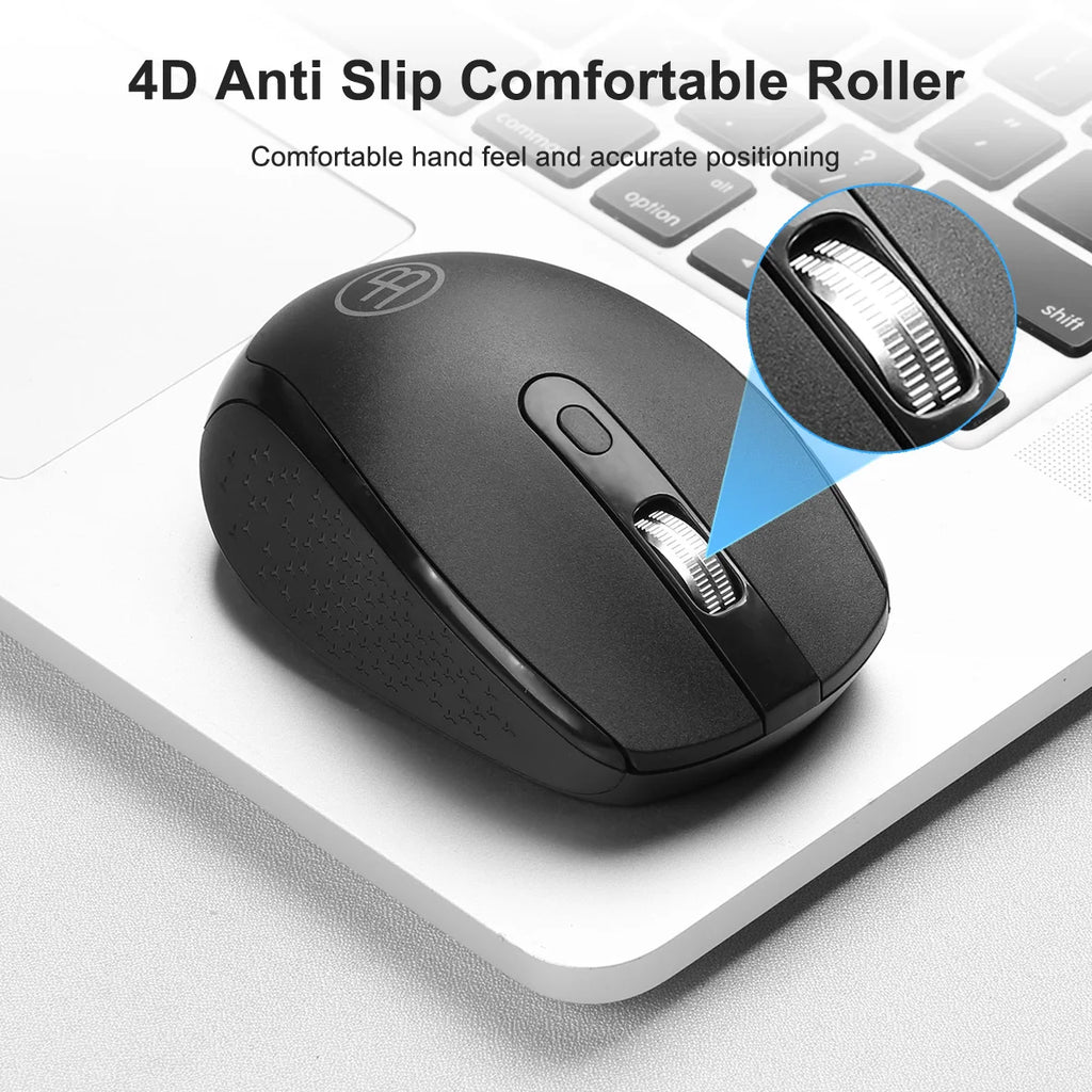 BalanceFit 2.4GHz Wireless Ergonomic Mouse | 1600 DPI USB Wireless Mouse PRIMED
