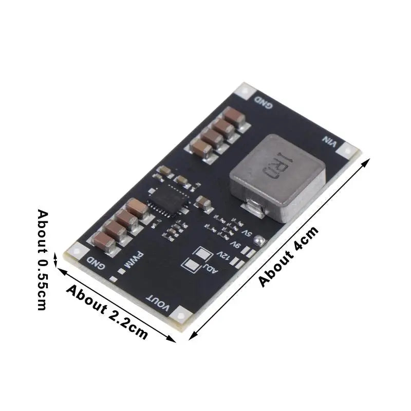 TPS61088 DC-DC Boost Module 5V 9V 12V | DIY Lithium Battery