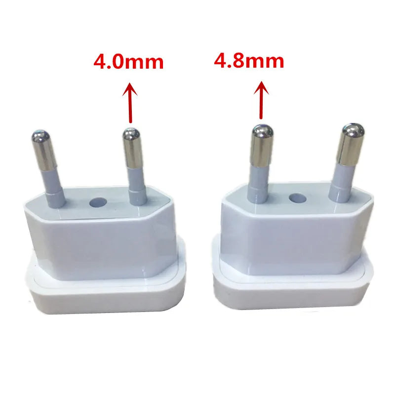 US to EU Travel Plug Adapter – CE Certified, Surge Protection Travel Plug Adapter PRIMED