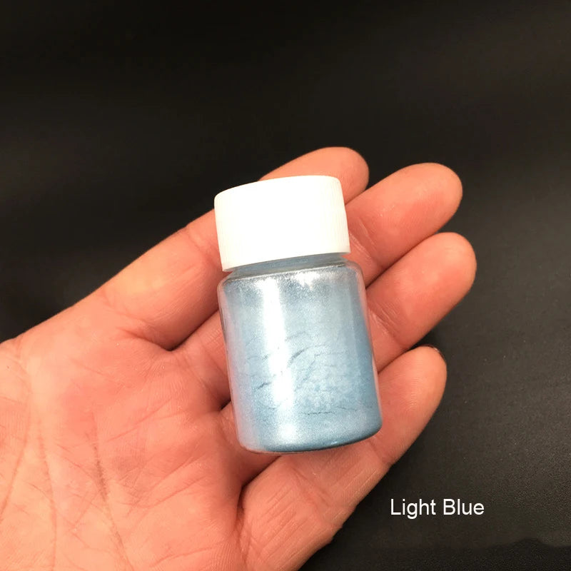 Holographic Nail Glitter Powder – Chrome Mirror Pigment Dust