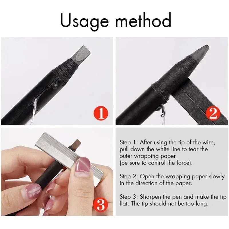 Waterproof Pull-String Eyebrow Pencil | Long-Lasting Brow Definer