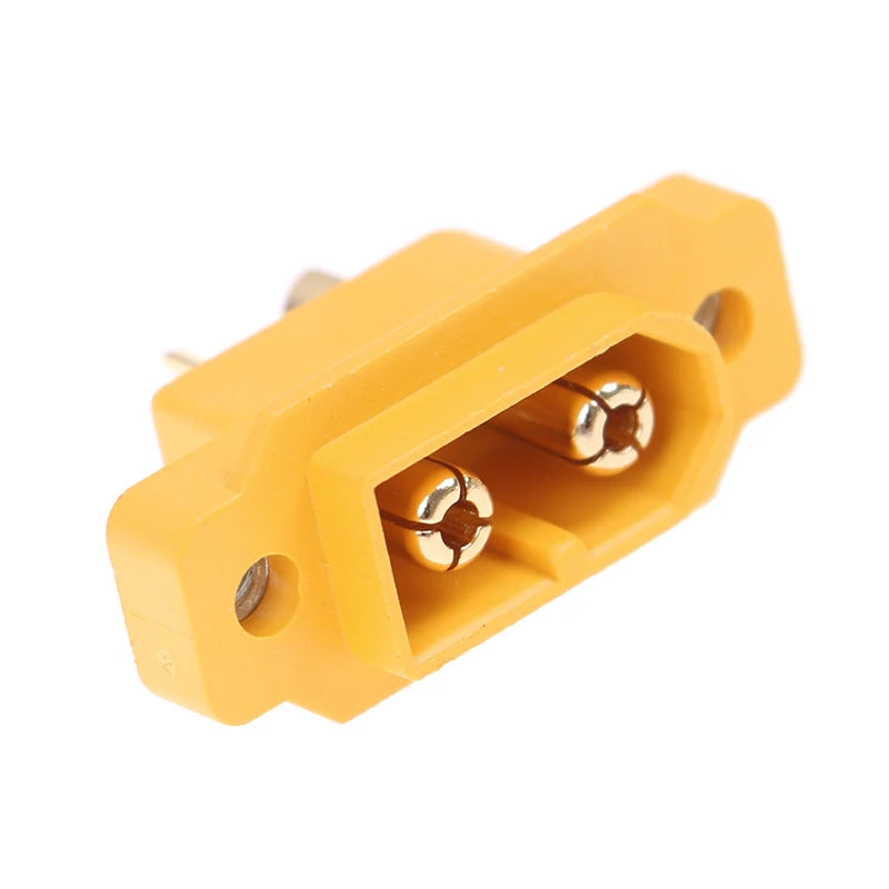 5pcs XT60E-M Mountable Male Plug Connector – RC Battery RC Battery Connector PRIMED