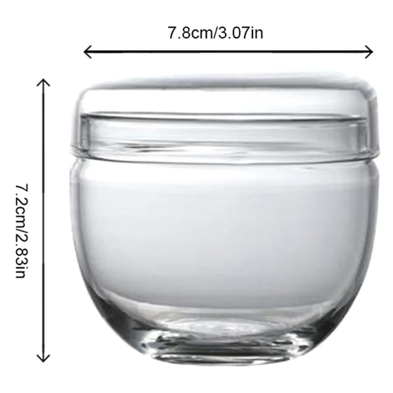 Small Glass Jar with Lid | Mini Kitchen Storage Container